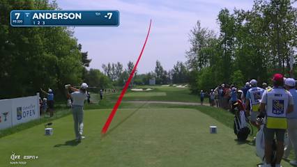 Matthew Anderson makes birdie on No. 7 at RBC Canadian