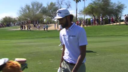 Akshay Bhatia hits 116-yard approach to 4 feet, sets up birdie on No. 2 at WM Phoenix Open