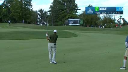 Ken Duke's controlled wedge yields birdie at Ascension Charity Classic