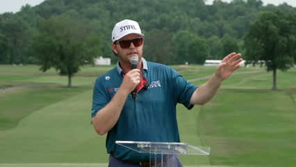 Harry Higgs honors Grayson Murray in winner's speech