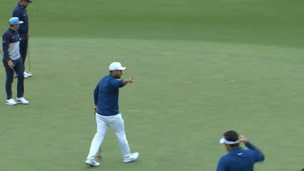 Alexander Levy birdies No. 1 at ISPS Handa