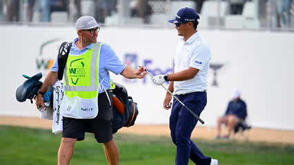 Ryo Hisatsune's chip-in birdie to take solo lead is the Shot of the Day