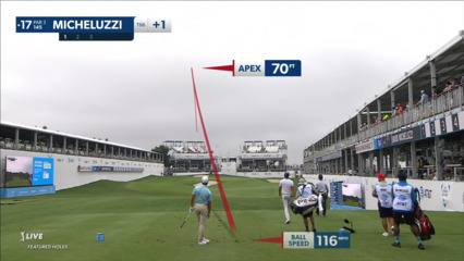 David Micheluzzi dials in tee shot to set up birdie at AT&T Byron Nelson