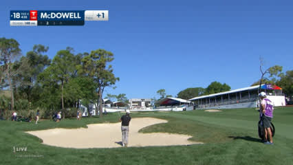 Graeme McDowell escapes fairway bunker to set up birdie at Valspar