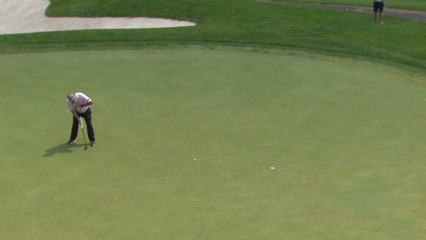 David Bransdon pours in 15-footer for birdie at DICK'S Open
