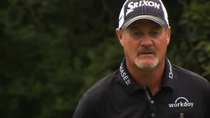Jerry Kelly birdies No. 11 at Wyndham