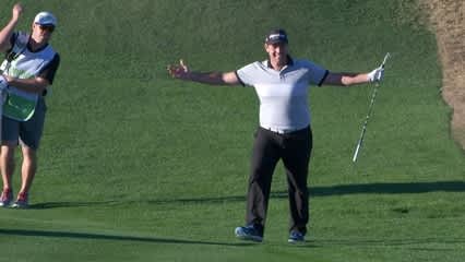 Zack Sucher’s nice finish on No. 9 at Humana