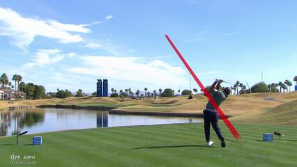 Ryo Hisatsune hits 208-yard tee shot to 7 feet, sets up birdie at The American Express