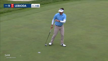 Hank Lebioda sticks tee shot 5-feet from the hole at RBC Canadian
