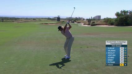 Garrick Higgo makes birdie on No. 7 at World Wide Technology