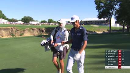 Ricky Castillo makes birdie on No. 9 at THE CJ CUP