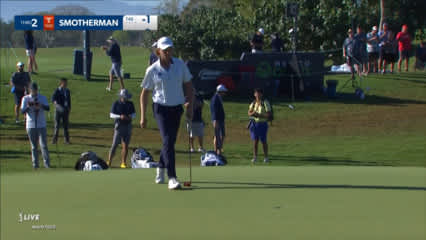 Austin Smotherman goes back-to-back with birdie on No. 2 at Mexico Open