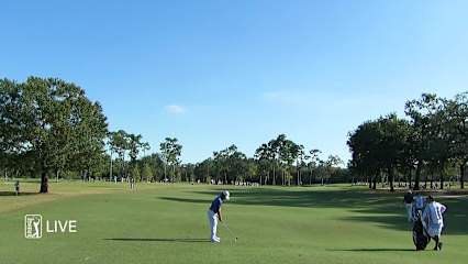 Fabian Gomez sticks approach to set up birdie at Vivint Houston Open 