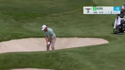 Chris Kirk makes birdie on No. 16 at FedEx St. Jude