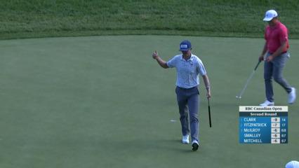 Jim Knous bends in birdie putt at RBC Canadian