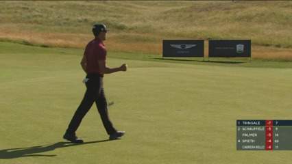 Rafa Cabrera Bello rolls in 15-footer for birdie at Genesis Scottish Open