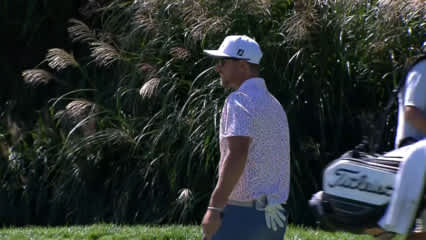 Roger Sloan buries long-range birdie putt at Korn Ferry Tour Champ
