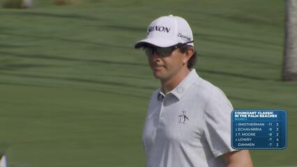 Nico Echavarria sinks 9-foot birdie putt on No. 3 at Cognizant Classic