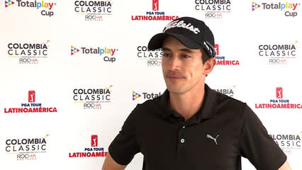 Entrevista con Juan Pablo Luna tras Ronda 2 del Colombia Classic presentado por Rocha Brothers