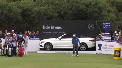 Victor Dubuisson's sensational shot at ISPS HANDA