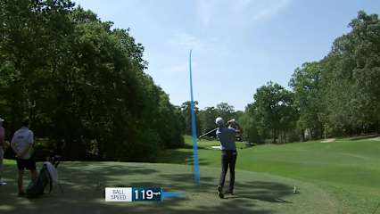 Richard Green makes birdie on No. 14 at Regions Tradition