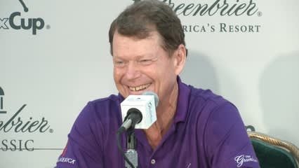 Tom Watson comments before The Greenbrier