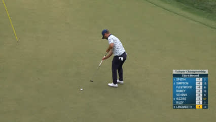 David Lingmerth sinks 23-footer for birdie at Valspar