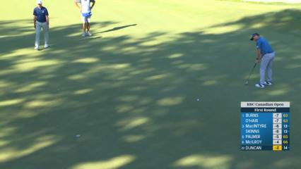 Tyler Duncan pours in 19-foot birdie putt at RBC Canadian