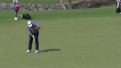 Darren Clarke makes birdie on No. 10 at Mitsubishi Electric Championship at Hualalai