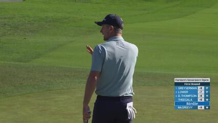 Justin Rose makes birdie on No. 2 at Farmers