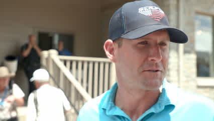 D.J. Trahan comments after Round 2 of Barbasol 