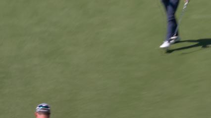 Greg Koch sinks a 36-foot birdie putt at Valspar