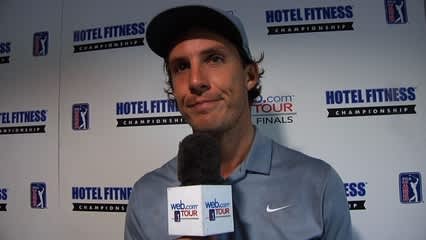 Jamie Lovemark interview after Round 2 of Hotel Fitness
