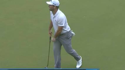 Matt Every birdies No. 18 at Sanderson Farms