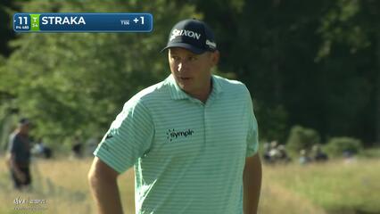 Sepp Straka's 170-yard approach sets up birdie on No. 11 at Genesis Scottish Open