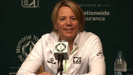 Annika Sorenstam comments on being the Memorial Tournament honoree