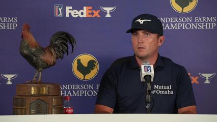 Steven Fisk’s news conference after winning the Sanderson Farms
