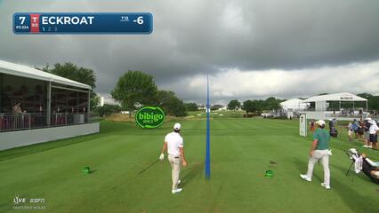 Austin Eckroat hits tee shot to 8 feet, sets up birdie on No. 7 at THE CJ CUP