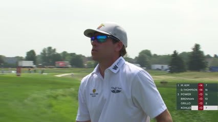 Ben Kohles hits tee shot to 7 feet, sets up birdie on No. 8 at 3M Open