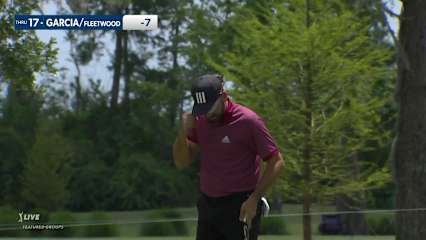 Sergio Garcia spins wedge close and birdies at Zurich Classic