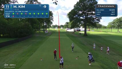 Michael Kim makes birdie on No. 11 at Rocket Classic