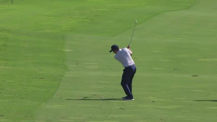 Dylan Wu's 132-yard approach sets up birdie on No. 18 at Butterfield Bermuda