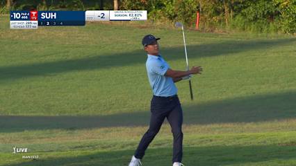 Justin Suh sticks approach to set up birdie at CJ CUP Byron Nelson