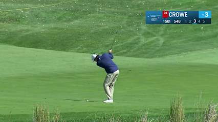 Trace Crowe sticks third to yield birdie at Korn Ferry Tour Champ