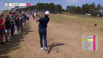 Marco Penge makes birdie at Genesis Scottish Open