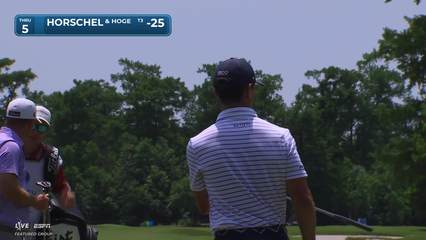 Horschel/Hoge makes birdie on No. 5 at Zurich Classic