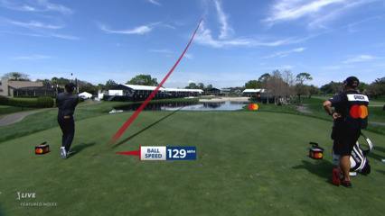 Talor Gooch sticks tee shot to set up birdie at Arnold Palmer