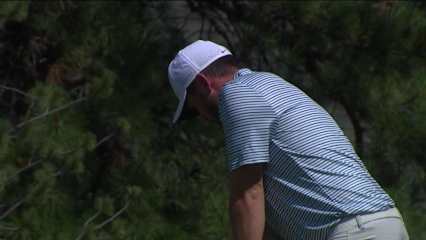 Alex Fitzpatrick rolls in 21-foot birdie putt from the fringe at Barracuda