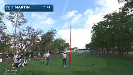 Ben Martin throws a dart and makes birdie at Valspar