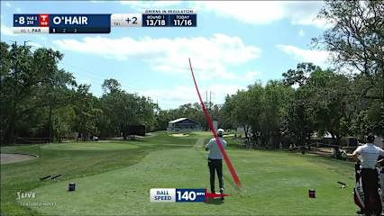 Sean O'Hair's nice tee shot yields birdie at Valspar